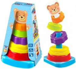 Set di costruzioni piramide Orsetto per i più piccoli