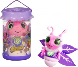 Pupazzo della nanna rosa GLOWIES con luce e suoni