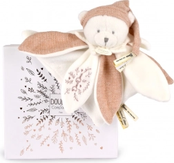 Gavesæt Plys bamsen med hue 25 cm lyserød