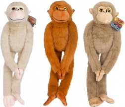 Plush Monkey 55 cm with Velcro 3 colors