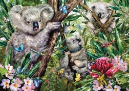 Puzzle Famiglia di Koala 500 pezzi