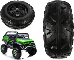 Koło do samochodu na baterie Mercedes Unimog