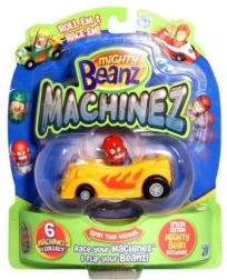 Mighty Beanz Machinez macchinina da corsa con fagiolo da collezione