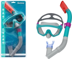 Snorkelset met masker en snorkel BESTWAY – Turkoois