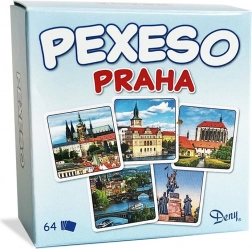 Memory Game Capital City Prague for Children