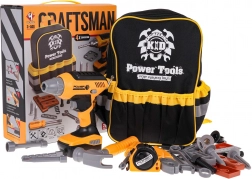 Dziecięcy zestaw narzędzi z plecakiem i akcesoriami