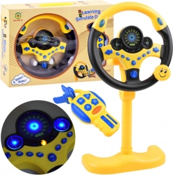 Interaktívny volant na stojane + zvuky tlačidiel diaľkového ovládania ZA3965