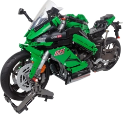 Construction Set Green Sport Motorcycle 2304 Pieces