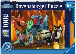RAVENSBURGER otroški puzzle KAKO IZURITI ZMAJA: THE NINE REALMS xxl 100 kosov