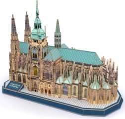 CubicFun 3D‑Puzzle Kathedrale des Heiligen Veit – 193 Teile