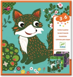 Immagini da Grattare Amici del Bosco DJECO