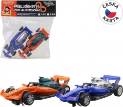 Reserveformelbiler til racerbane 1:43 – 2 stk.