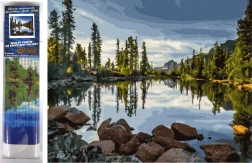 Diamond Painting Calm Lake 30x40 cm