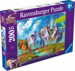 puzzle XXL 200 dijelova RAVENSBURGER – UNICORN ACADEMY (Akademija jednoroga)