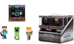 Minecraft metal collectible figure 6.5 cm – Steve, Alex, Creeper or Warden