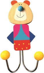Appendiabiti con motivo orso per bambini
