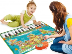 Musical Mat with Map