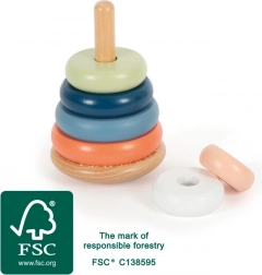 Small Foot slagalica toranj Arctic od FSC drva