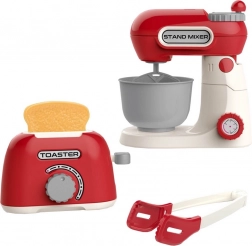 Kitchen Robot and Toaster with Light and Sound