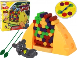 Cheese Pyramid Don't Drop the Mouse arcade game