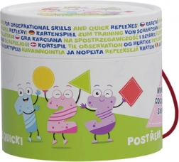 Observation Game Numbers, Colors and Shapes