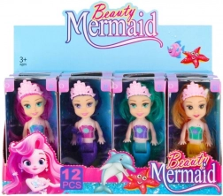 Bambola sirena 12 cm