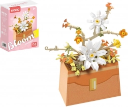 Mini KOCO building set Flower in a Handbag, 232 pieces