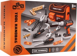 Children's Tool Set with Bag and Electric Drill