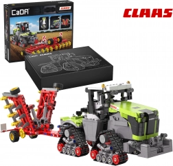 CaDA Building Set CLAAS XERION 5000 TRAC TS Tracked Tractor 1:32 (1336 pieces)
