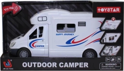 Beli interaktivni avtodom s svetlobnimi in zvočnimi efekti