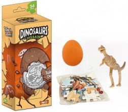 30-piece Dinosaur Puzzle and Egg with Skeleton
