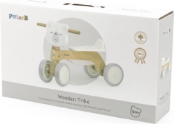 leseni poganjalec medvedek PolarB s tihimi EVA kolesi