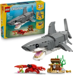 LEGO Creator 3-in-1 Wild Shark and Treasure Chest