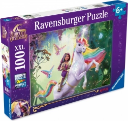 Puzzle XXL 100 darab – UNICORN ACADEMY (Egyszarvú Akadémia) a Ravensburgertől