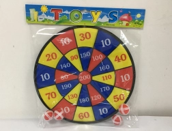 Target with Velcro and Four Balls