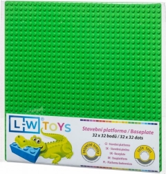 Base building plate 32×32 light green