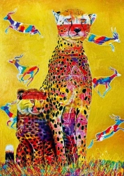 Puzzle Africká hlídka 1000 dílků