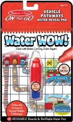 Water Colorings Find the Path – Vehicles WaterWow