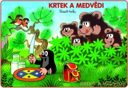 Színező A5 Kisvakond és medvék