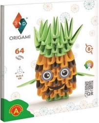 Zábavná Origami 3D sada – Ananas pro děti
