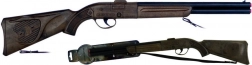 Black Cowboy Rifle with Sound
