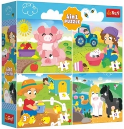 Puzzle Životinje na Selu