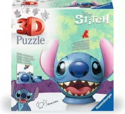 Ravensburger 3D Puzzlebal Stitch met oren