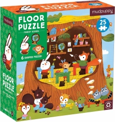 Forest Preschool Floor Puzzle with Shaped Pieces