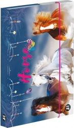 Boîte pour cahiers A5 avec motif de cheval