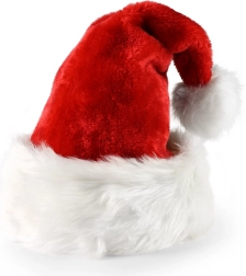 Christmas Hat Red with White Trim