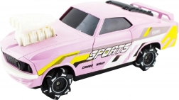 RC car with remote control 23 cm – Light pink