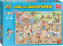JUMBO puzzle Jan van Haasteren Junior: lovarda, 360 darab