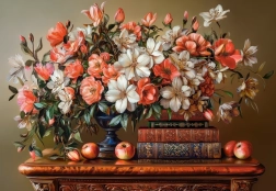 Puzzle Sera floreale 1000 pezzi CASTORLAND