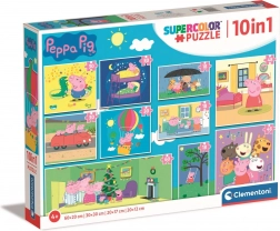Puzzle Peppa Pig 10 u 1 od Clementoni